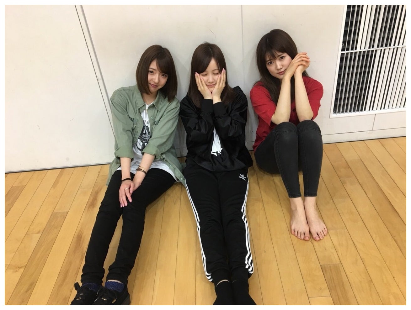 和田まあや、星野みなみ、樋口日奈／和田まあや公式ブログより