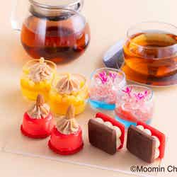 「リトルミイのアフタヌーンティー」スイーツメニュー(一部)/提供画像