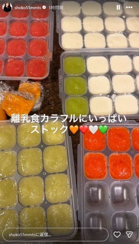 中川翔子Instagramストーリーズより