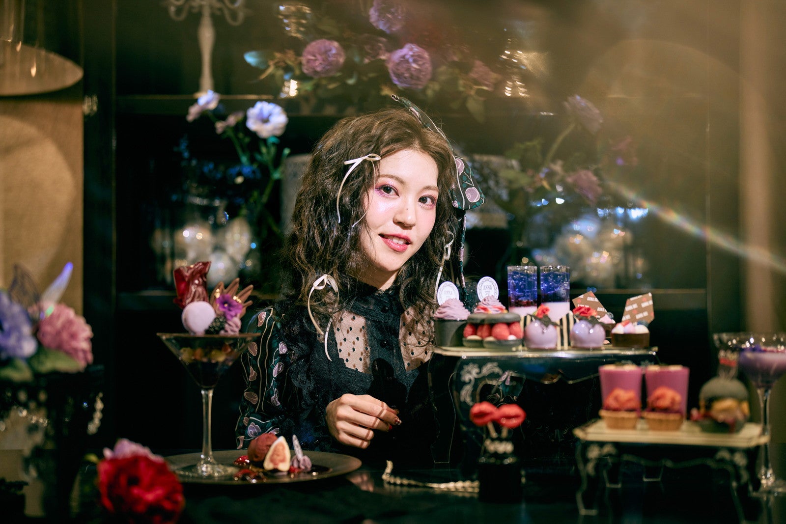 ファンタジー＆ローズ アフタヌーンティー with ANNA SUI／提供画像