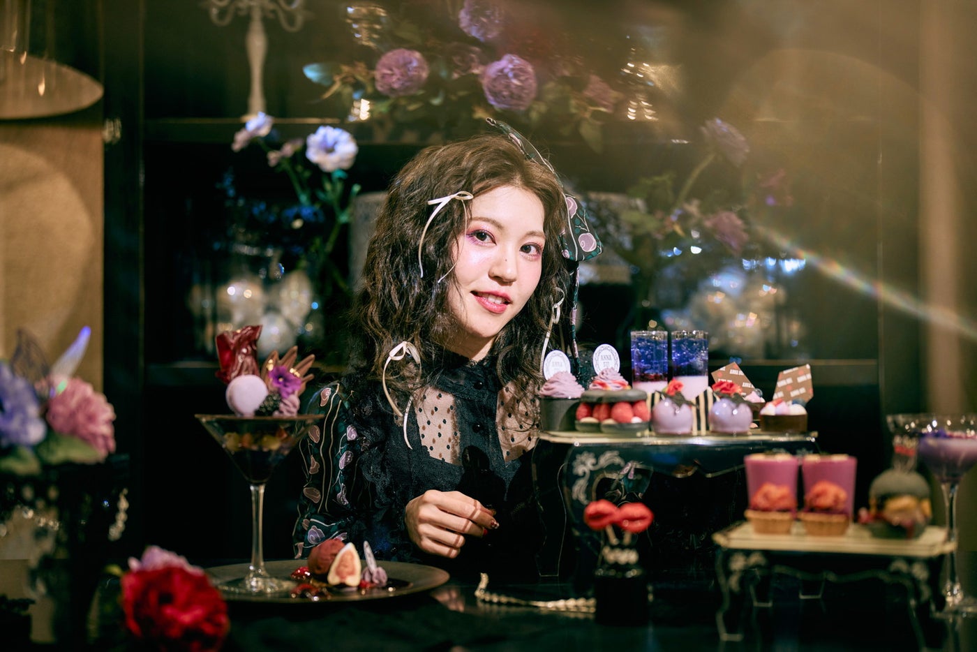 ファンタジー＆ローズ アフタヌーンティー with ANNA SUI／提供画像
