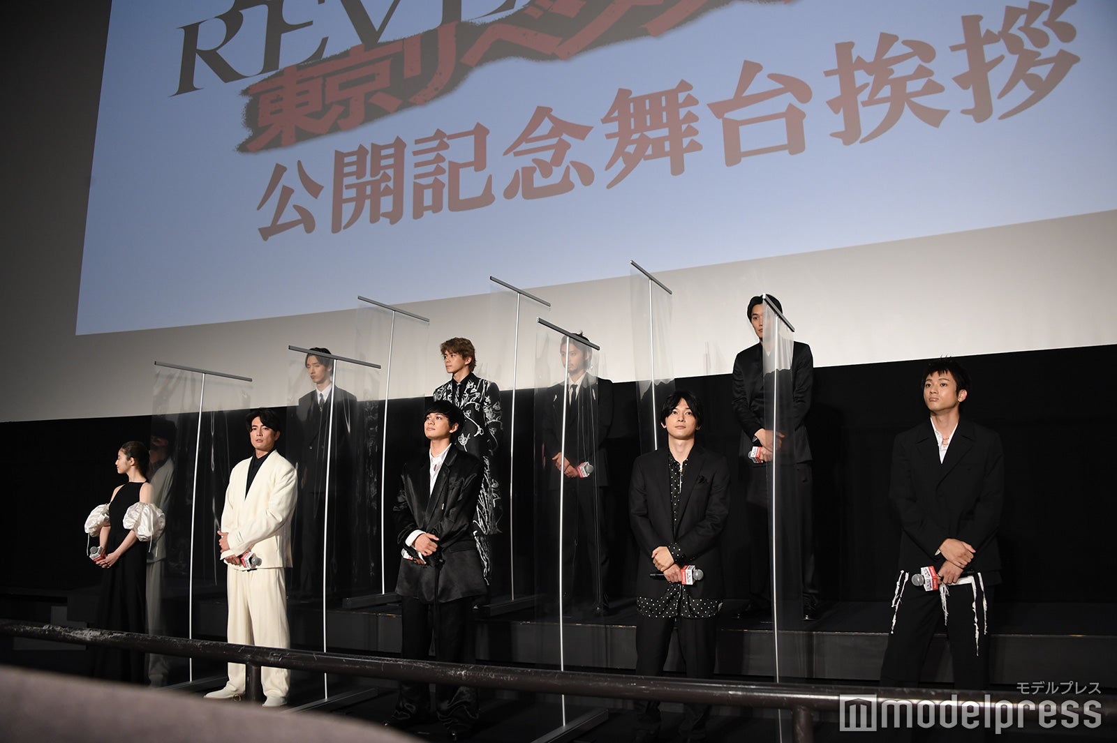 （前列左から）今田美桜、間宮祥太朗、北村匠海、吉沢亮、山田裕貴（後列左から）清水尋也、眞栄田郷敦、磯村勇斗、鈴木伸之（C）モデルプレス