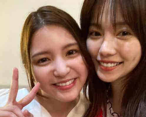 「わた婚」“妻”川島海荷&島崎遥香、“夫”中田圭祐&佐野岳の密着2ショットに反響