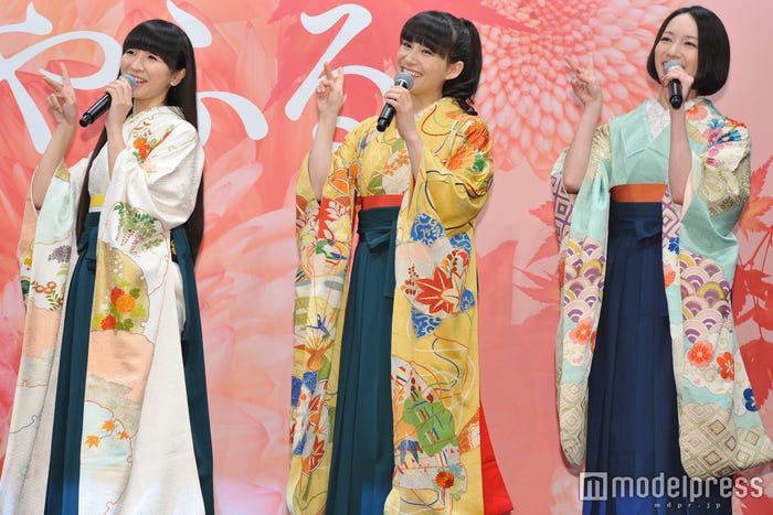 Perfume・かしゆか、あ~ちゃん、のっち(C)モデルプレス