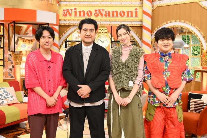 二宮和也、小手伸也、中条あやみ、加藤諒(C)TBS