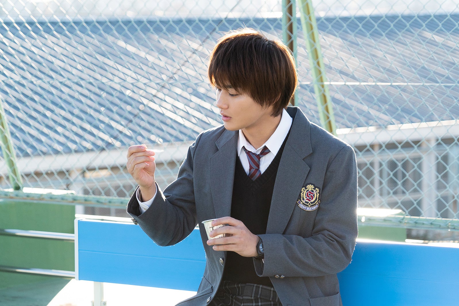 野村周平／「僕の初恋をキミに捧ぐ」第2話より（C）テレビ朝日