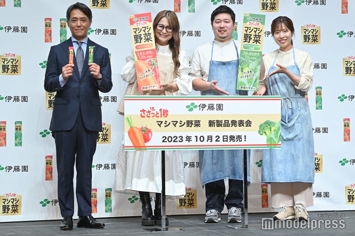 (左から)山口哲生氏、ギャル曽根、Tatsuya、SHINO(C)モデルプレス