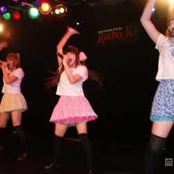 GALDOLL(左から:坂井樹乃、西永嶺花、江崎奈々帆)