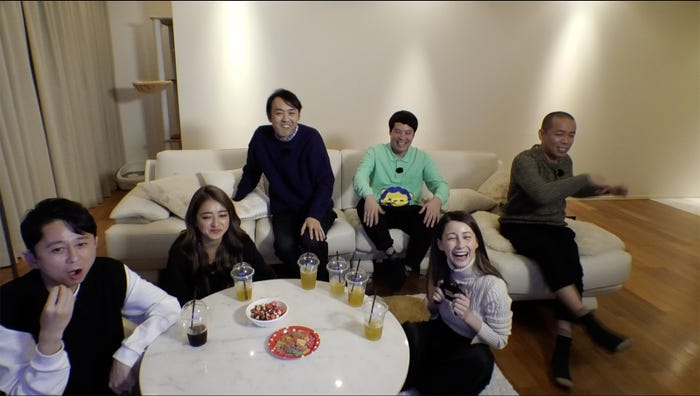 「有吉ぃぃ eeeee!そうだ!今からお前んチでゲームしない?」の模様(C)テレビ東京
