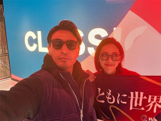 矢沢心、夫・魔裟斗の誕生日にWBC観戦「あなたと過ごす時間が私の宝物」