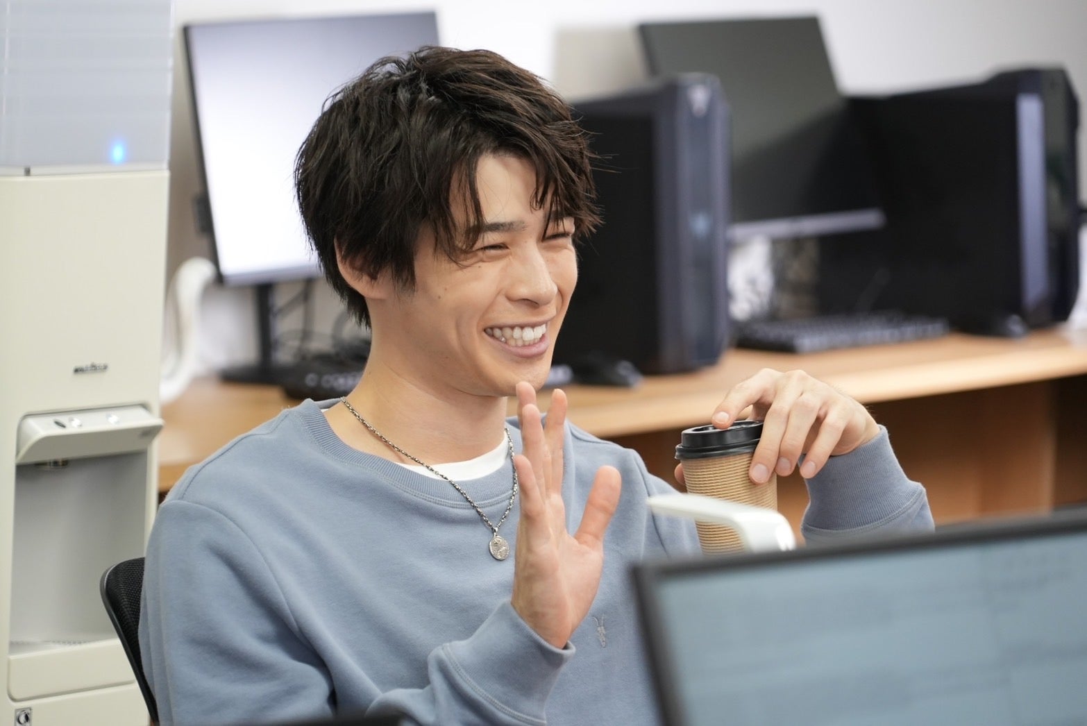 「真犯人フラグ」青木瞭（C）日本テレビ