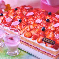 スイーツブッフェ「いちごとさくら」/提供画像