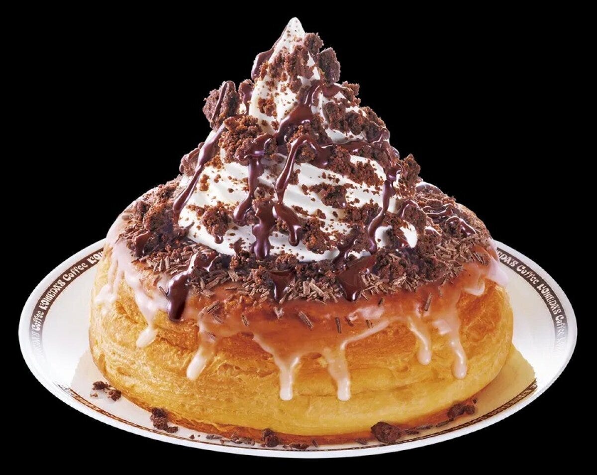 コメダ珈琲店のクラブハリエ監修