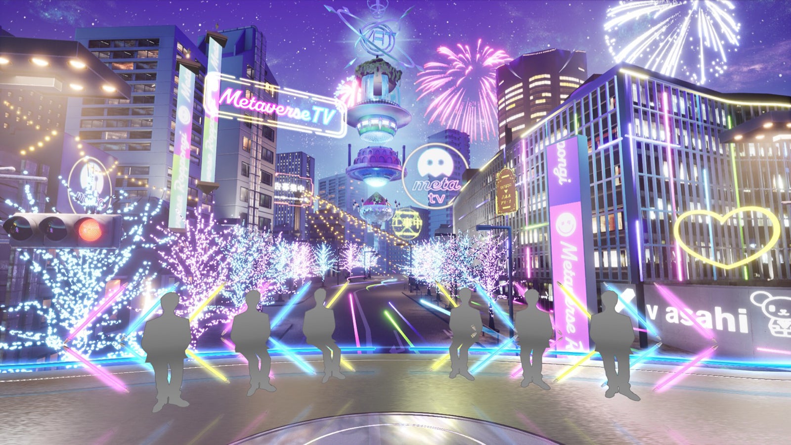 メタバース六本木VRスタジオから配信予定（C）テレビ朝日