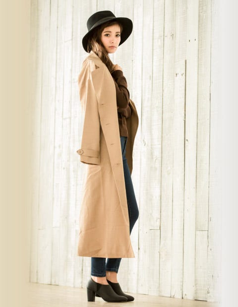 マキシトレンチコート「Re:EDIT by GALSTAR」4,998円(税込)/画像提供:Re:EDIT by GALSTAR