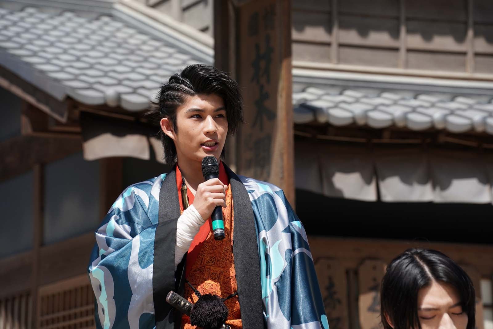 柊太朗「君とゆきて咲く～新選組青春録～」記者会見より（C）テレビ朝日