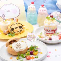 ちびちびうさまるカフェ(C)sakumaru/LINE