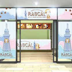 40th anniversary RASCAL カフェin TOKYO SKYTREE TOWNイメージ（C）NIPPON ANIMATION CO．，LTD． （C）TOKYO-SKYTREE