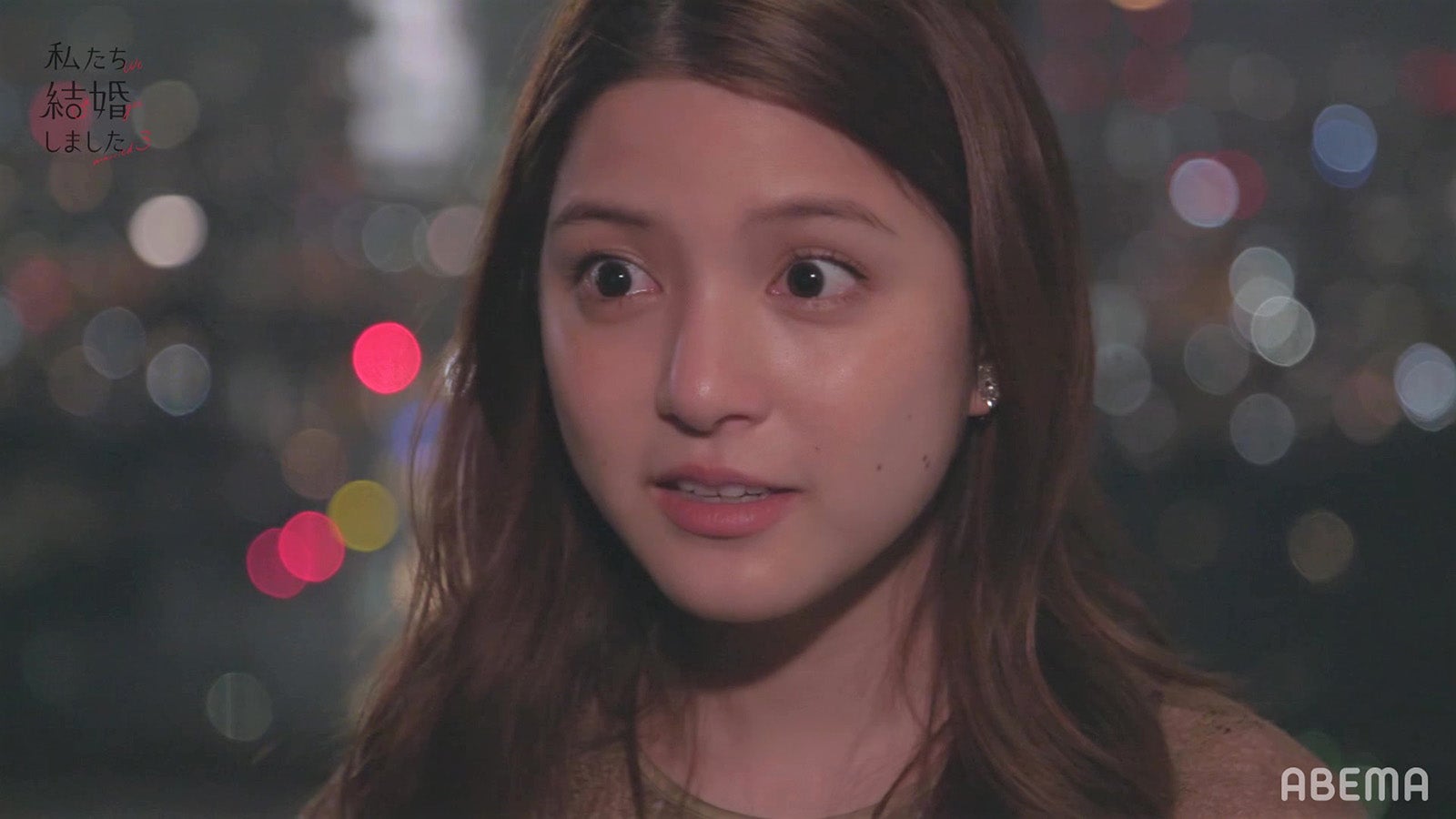 川島海荷／「私たち結婚しました3」（C）AbemaTV, Inc.