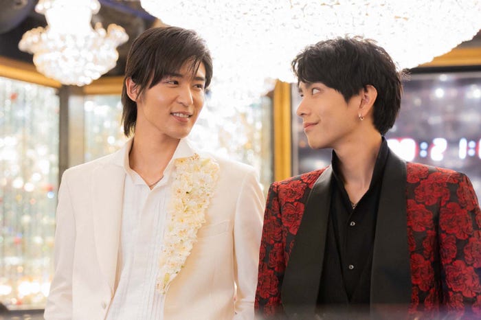 目黒蓮、黒羽麻璃央「トリリオンゲーム」第3話より(C)TBS/撮影:高橋裕子