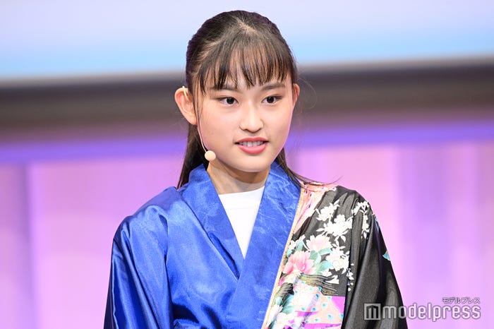 荒井瑞穂さん「2023ミス・ティーン・ジャパン」の様子 (C)モデルプレス