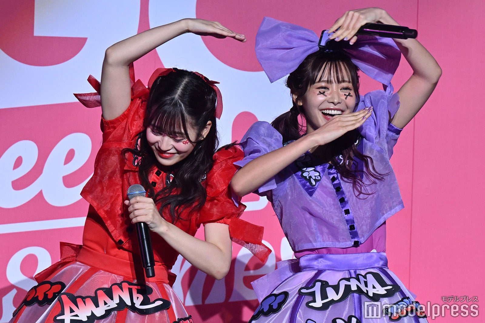 月足天音、仲川瑠夏／FRUITS ZIPPER（C）モデルプレス