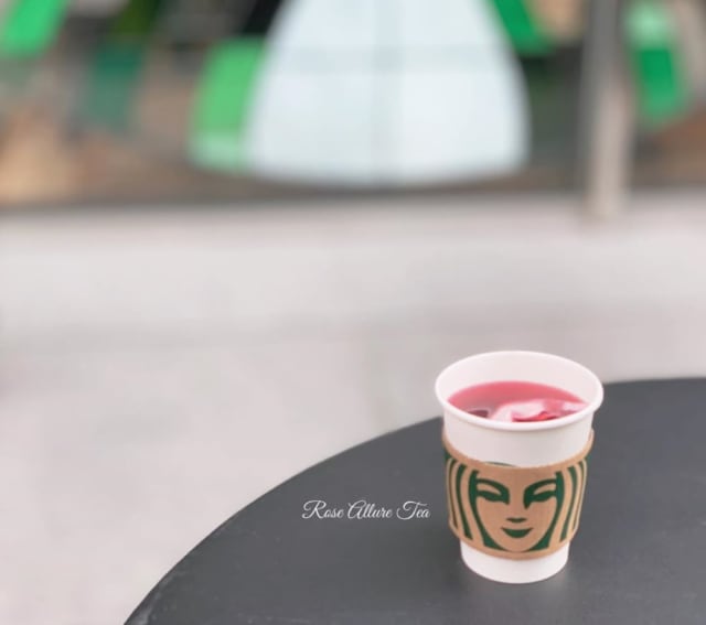スタバのローズアリュールティー