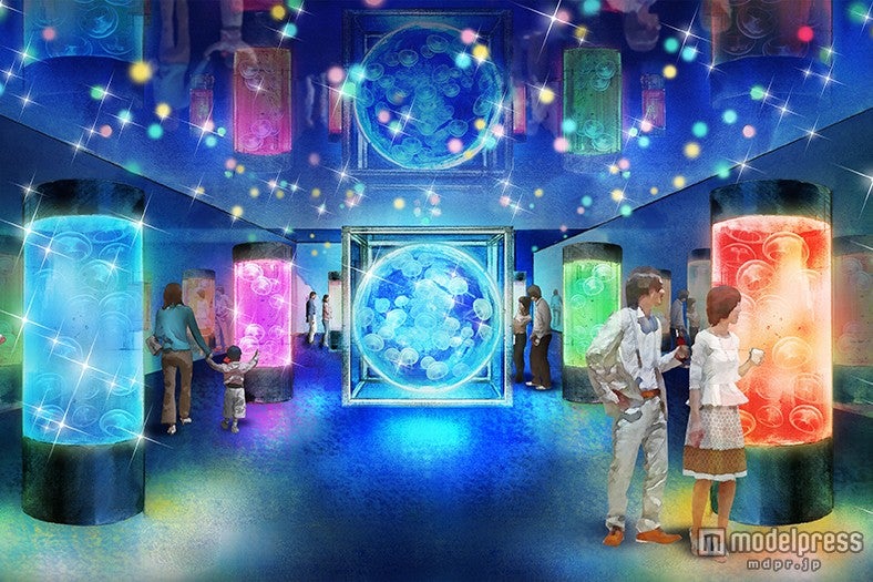 幻想的な大空間・ジェリーフィッシュランブル