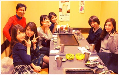 佐々木希、柏木由紀、筧美和子ら「黒服物語」メンバーで忘年会