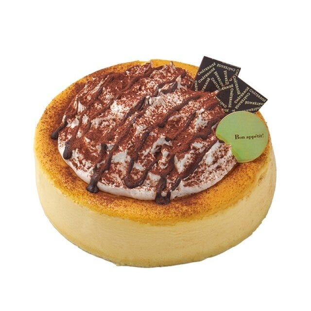 ダイソー　【9～11月限定】カカオ香るスフレチーズデコレーション13cm