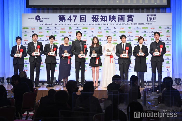 白鳥晴都、尾野真千子、福山雅治、有村架純、嵐莉菜ら「第47回報知映画賞」(C)モデルプレス