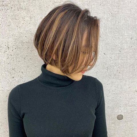 22 ハイライトカラー ショート人気髪型カタログ おすすめヘアをチェック モデルプレス