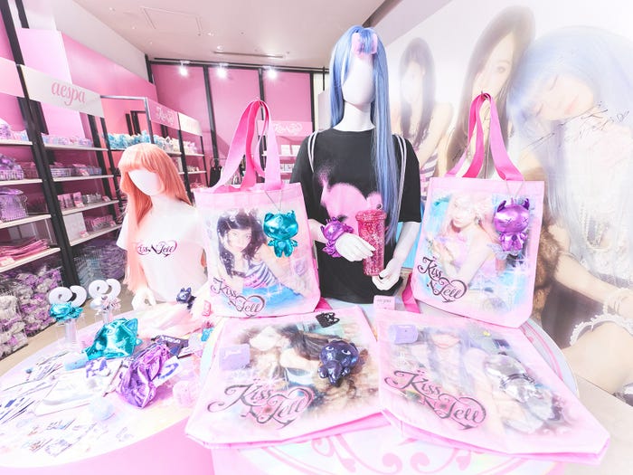 「aespa POP-UP STORE “KISS N TELL”」(画像提供)