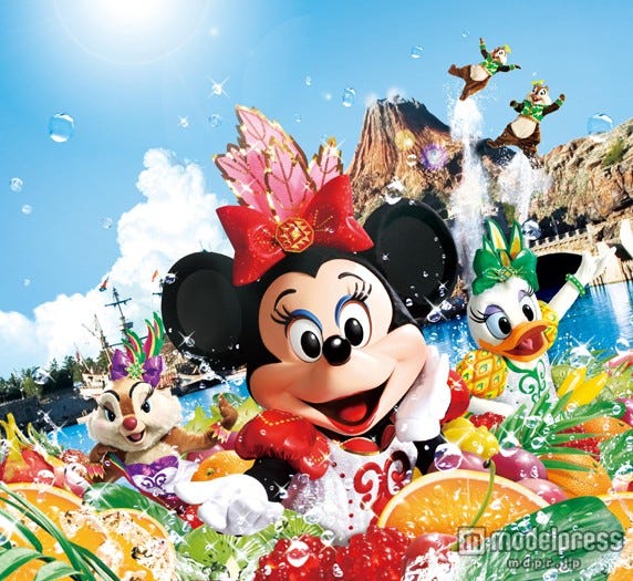 ミニーのトロピカルスプラッシュ/東京ディズニーシー)/ (C)Disney