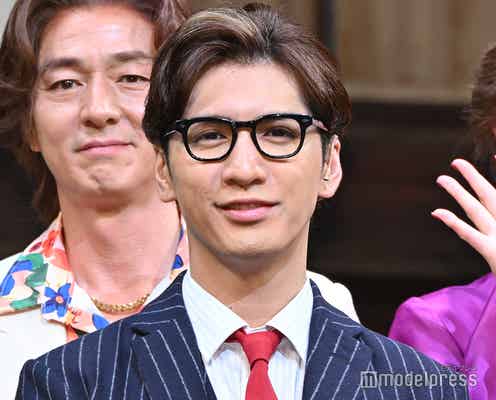 WEST.藤井流星“体重4kg減”稽古中の裏話明かす「ライブの2〜3倍は汗かいてます」<NOISES OFF>