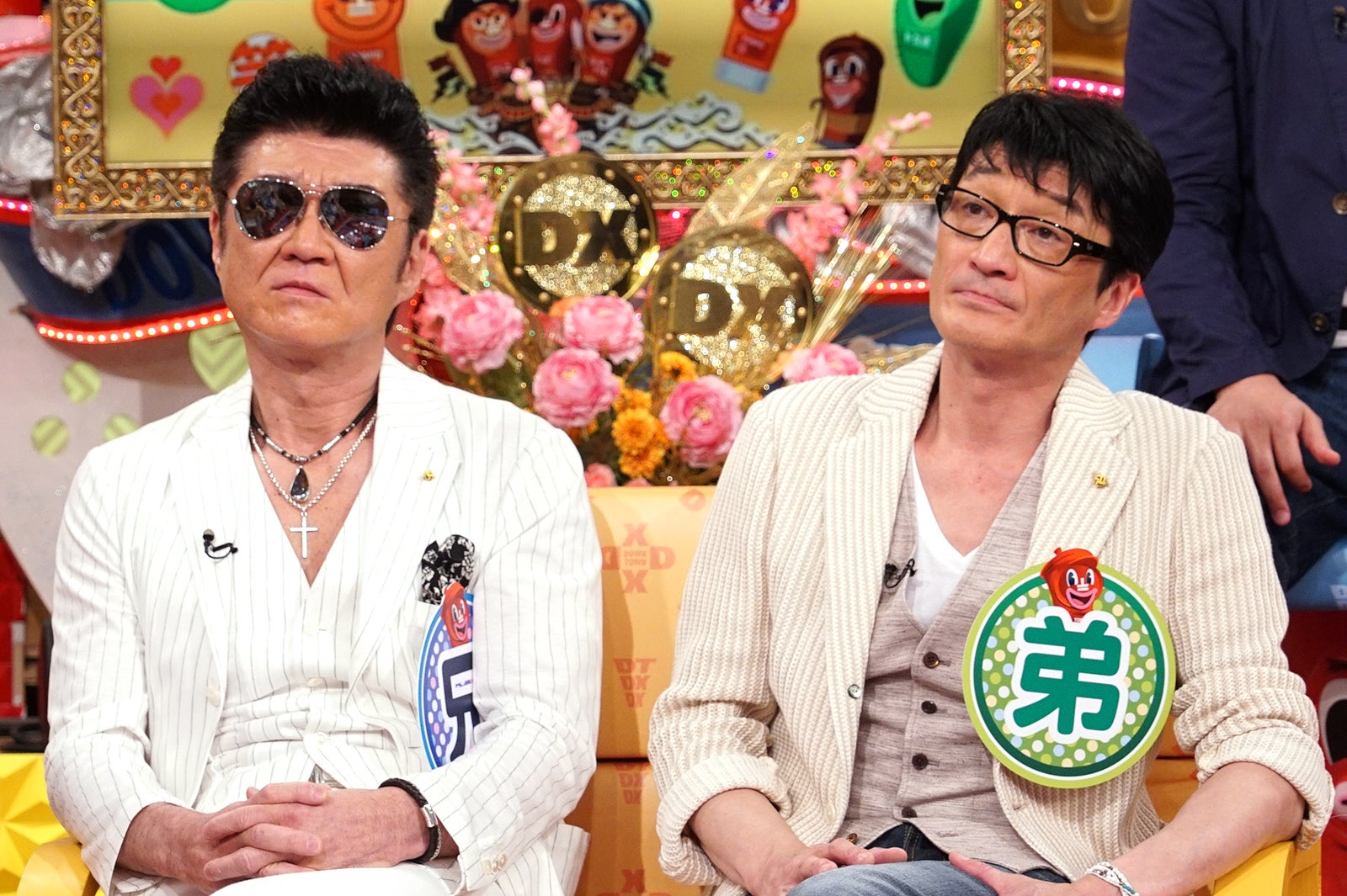 （左から）小沢仁志、小沢和義（画像提供：読売テレビ）