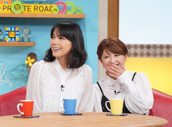 (左から)相川七瀬、矢口真里(写真提供:関西テレビ)