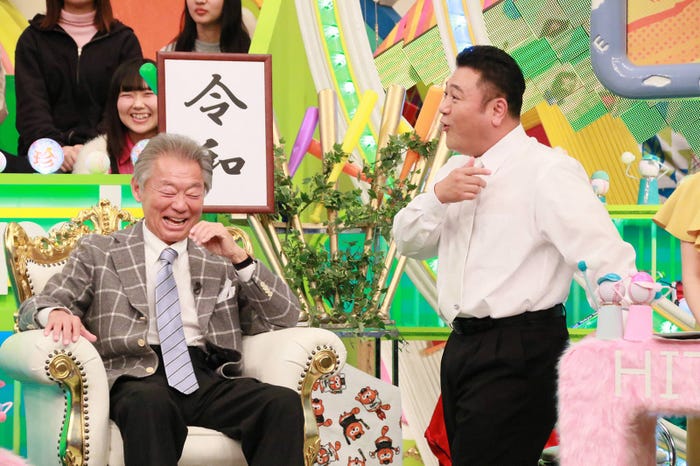 みのもんた、山崎弘也 (C)フジテレビ