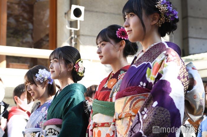 阪口珠美、久保史緒里、遠藤さくら、賀喜遥香 (C)モデルプレス