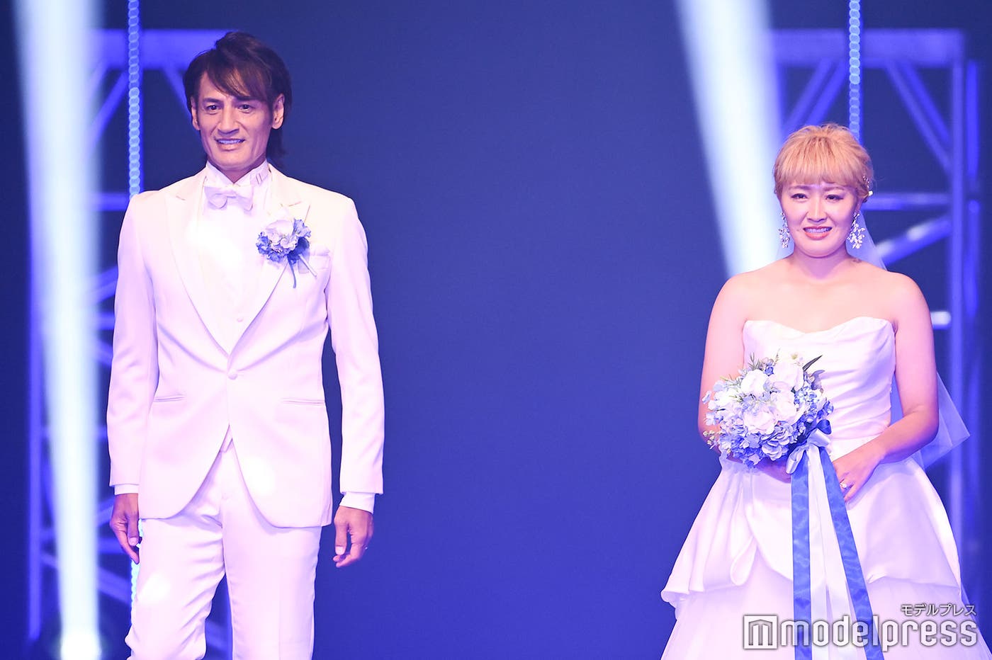 本並健治氏、丸山桂里奈 (C)モデルプレス