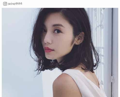 島袋聖南が「断髪式」大胆イメチェンに反響殺到 恋人・伊東大輝も驚き&絶賛