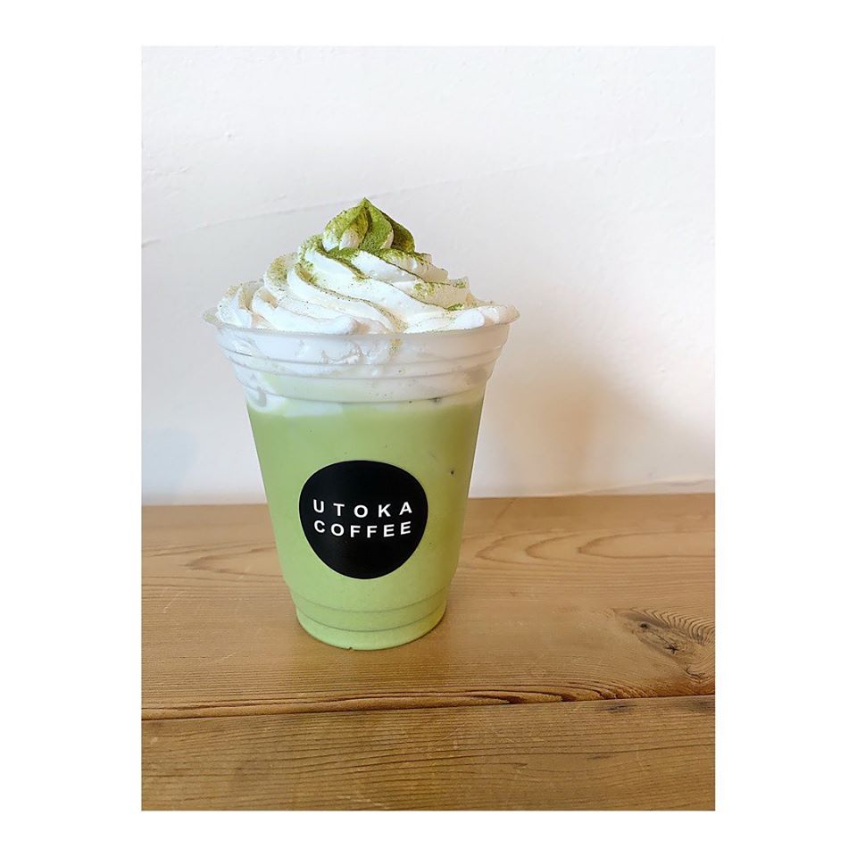 アイス抹茶オレ／画像提供：UTOKA COFFEE