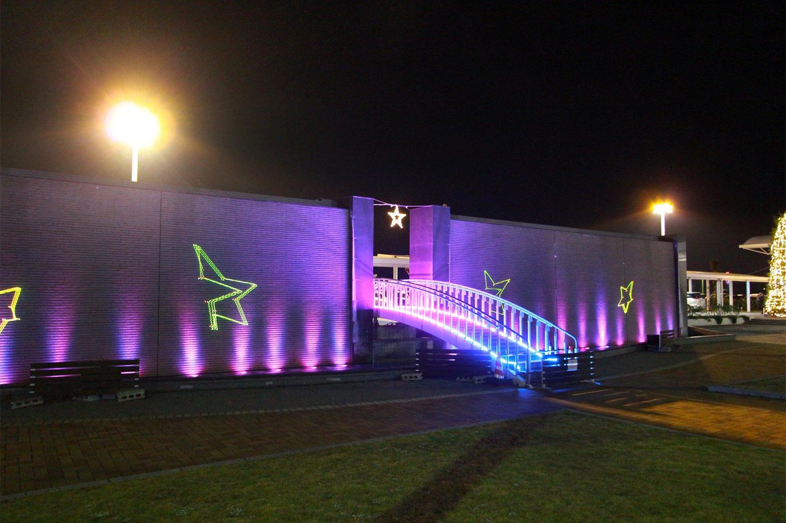 エアポート・イルミネーション／画像提供：宇部市