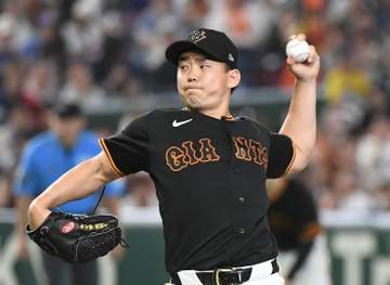 巨人・小笠原慎之介が古巣中日相手に快投 6回3安打無失点で勝ち投手の権利得て降板