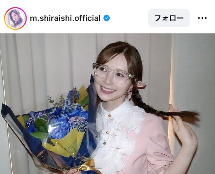 白石麻衣Instagramより