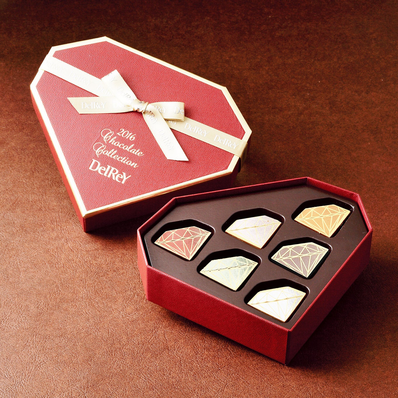 「デルレイ　ダイヤモンドBOX」6個入り3,564円（税込）／画像提供：デルレイ・ジャパン株式会社