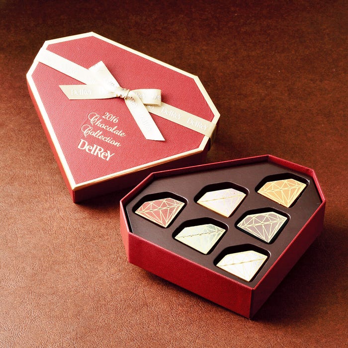 「デルレイ ダイヤモンドBOX」6個入り3,564円(税込)/画像提供:デルレイ・ジャパン株式会社