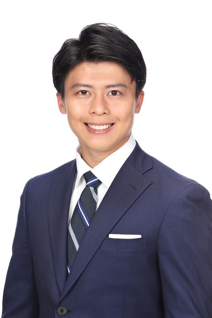 勝野健アナ(C)フジテレビ