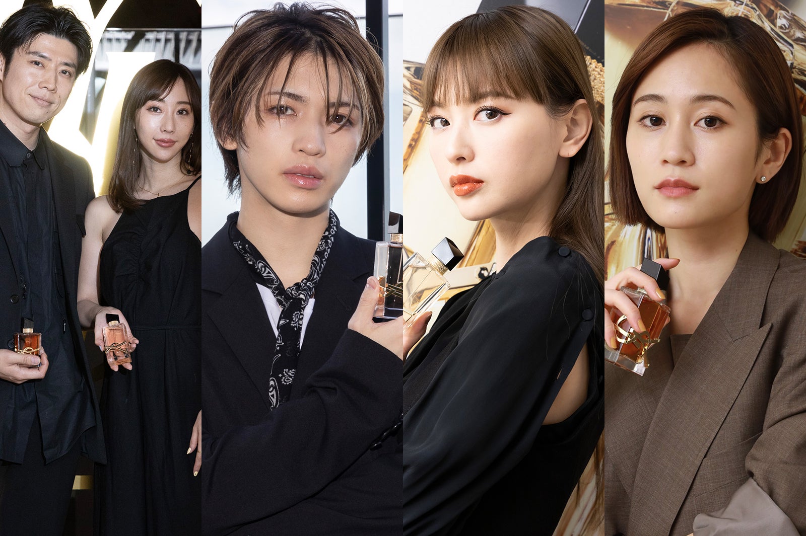 岩橋玄樹・鈴木えみ・前田敦子・黄皓＆秋倉諒子ら豪華集結「イヴ・サンローラン」の世界観を堪能