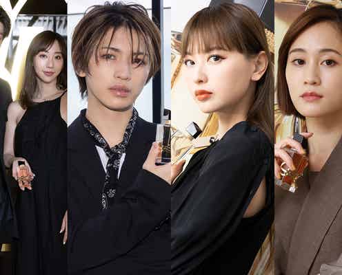 岩橋玄樹・鈴木えみ・前田敦子・黄皓&秋倉諒子ら豪華集結「イヴ・サンローラン」の世界観を堪能